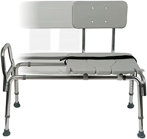 Aluminum transfer bench with 400 lb capacity