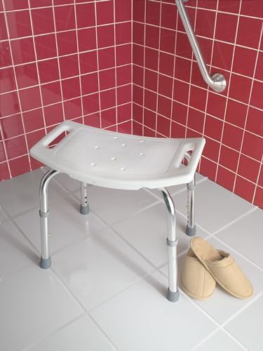Non slip adjustable shower chair — photo 5