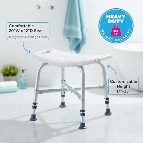 Bariatric 500 lb shower chair — photo 4