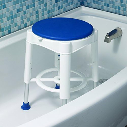 Bathroom Safety Swivel Shower Stool — photo 4