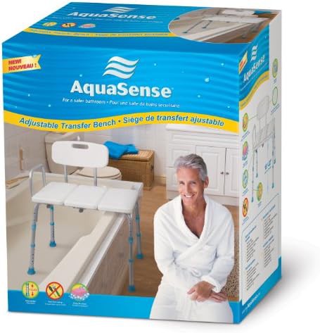 Adjustable bath bench with reversible backrest — photo 2