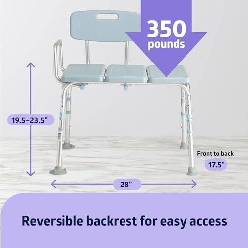 Light blue transfer bench with antimicrobial protection — photo 4