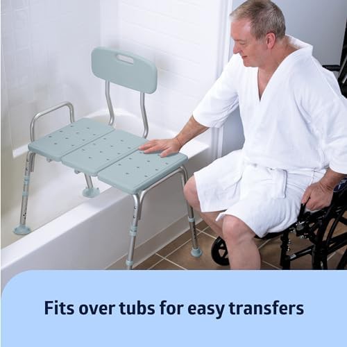Light blue transfer bench with antimicrobial protection — photo 5