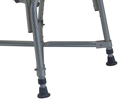 Bariatric shower chair with gray backrest — photo 4
