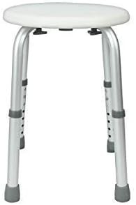 Adjustable height aluminum shower chair — photo 5