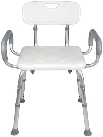 Heavy Duty Spa Shower Chair with Gray Arms — photo 5