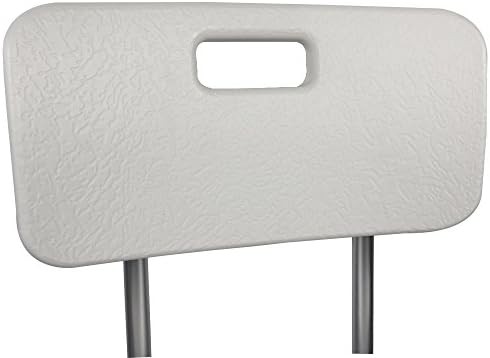 Olive aluminum shower chair with u-seat — photo 4