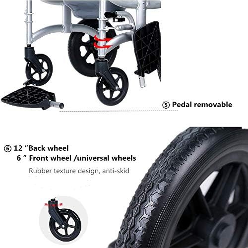 Mobile shower chair with locking wheels — photo 5