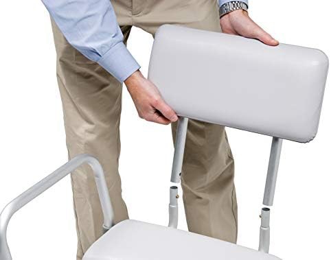Three in one transfer bench with commode — photo 5