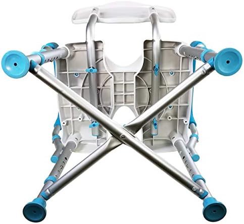 Hygienic cutout shower chair with backrest — photo 5