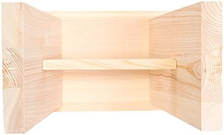 Cypress wood bath chair 23 cm height — photo 4