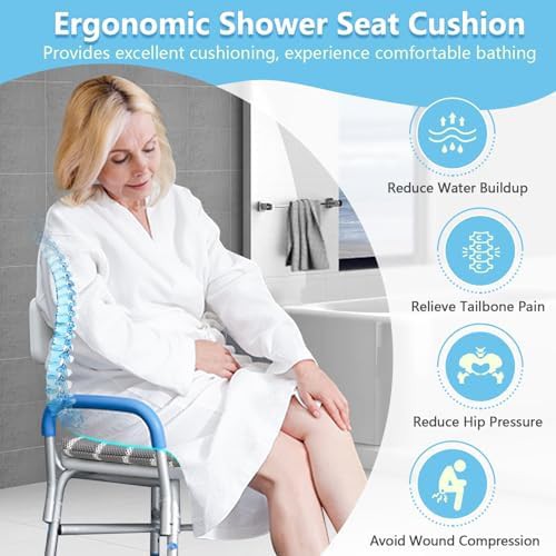 Padded mesh cushion for shower chairs — photo 5