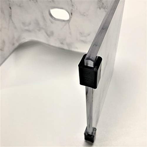 Gray marble stone pattern acrylic chair — photo 3