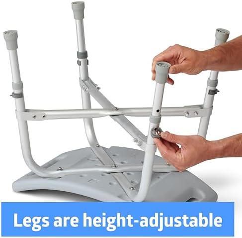 Bariatric shower bench without back 550 lb — photo 4