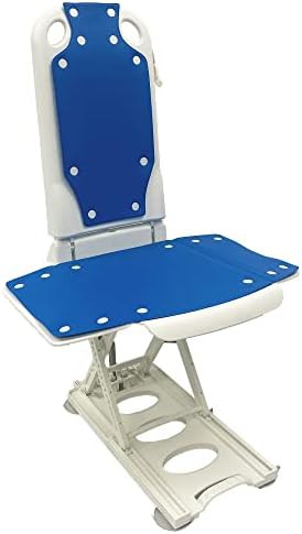 Electric bath lift with padded seat — photo 4