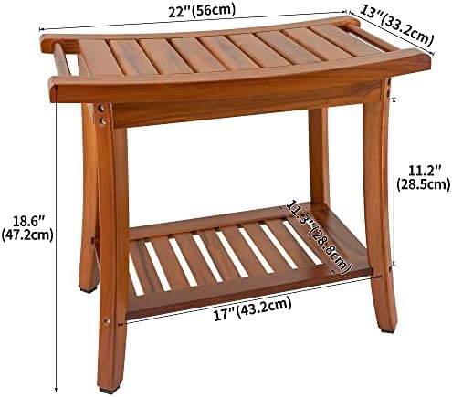 Teak wood shaving and foot stool — photo 3