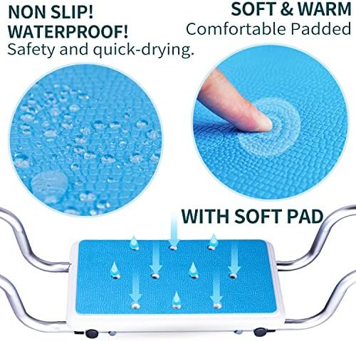 Suspended Adjustable Length Bathtub Seat — photo 4