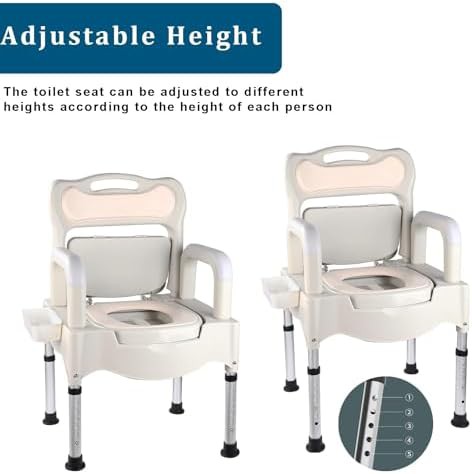 Mobile Commode and Shower Chair — photo 3