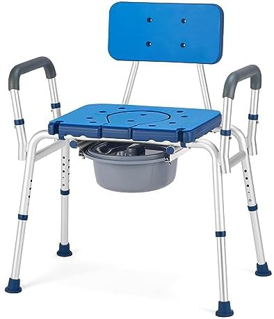 Extra Wide Bariatric Shower Chair with Handles
