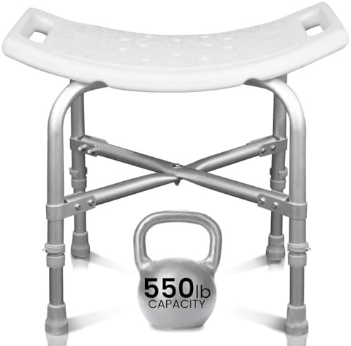 Heavy duty bariatric shower chair