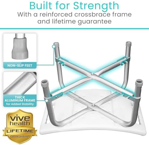 Heavy duty bariatric shower chair — photo 3