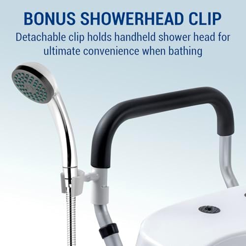 Heavy duty bath seat with hygienic cutout — photo 4