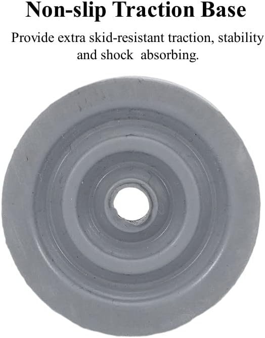 Heavy duty gray rubber replacement tips — photo 4