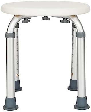 Round Seat Adjustable Medical Shower Stool — photo 5