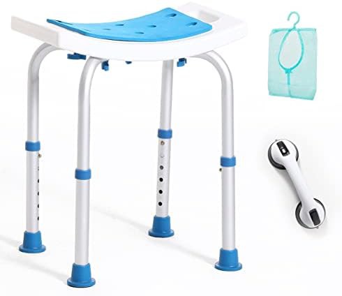 Basic shower chair with supportive backrest — photo 5