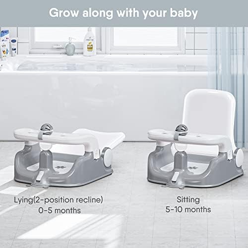 Folding Infant Bath Seat with Pillow — photo 3