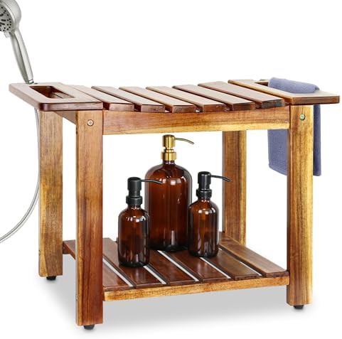 Waterproof Shower Stool with Side Handle