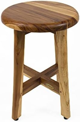 Shoji teak stool with cleaner and sealer — photo 5