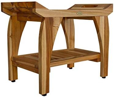 Tranquility teak bench with maintenance kit — photo 4