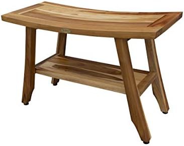 Teak bench with cleaner and sealer kit — photo 3