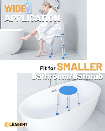 Tool free adjustable bath stool — photo 5