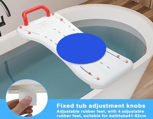 Rotating bathtub seat board panel — photo 3
