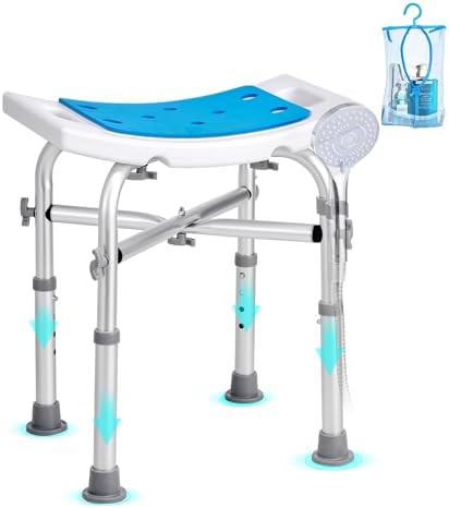 Heavy Duty Aluminum Shower Bench 500 lbs