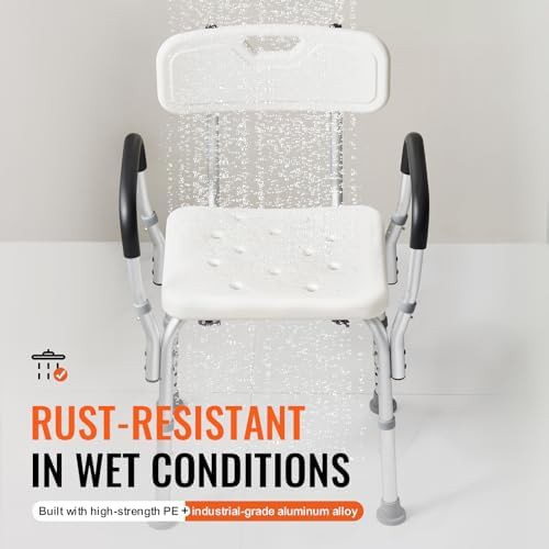 Aluminum Shower Chair with Back Support — photo 4
