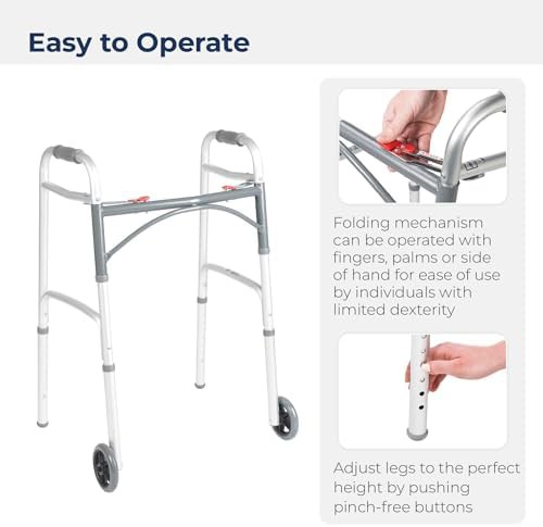 Aluminum Shower Seat with Removable Backrest — photo 4