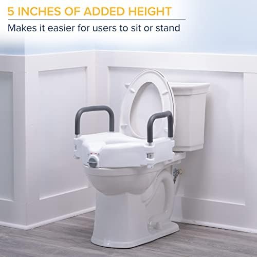 Raised Toilet Seat and Tub Transfer Bench Bundle — photo 3