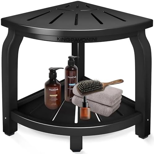 Bamboo corner stool and foot rest