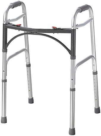 Tub transfer bench and folding walker set