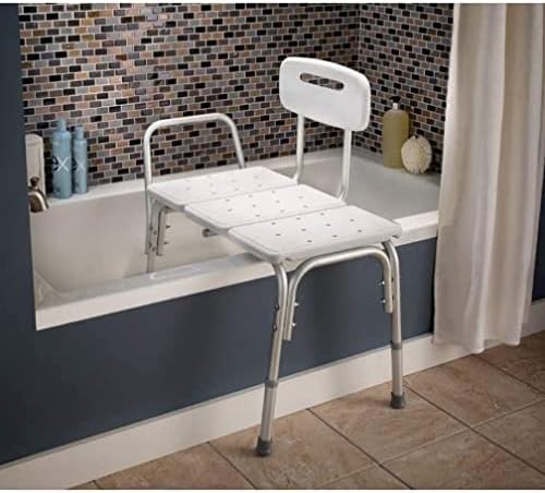 Tub transfer bench with adjustable backrest — photo 4