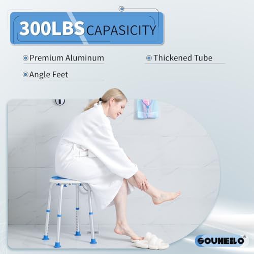 Swivel seat adjustable bath chair — photo 4