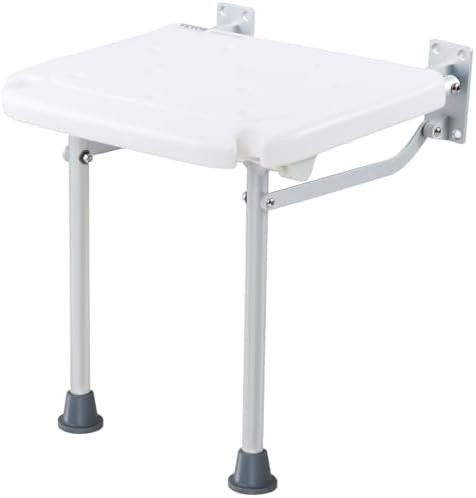 Wall Mounted Folding Shower Seat with PE Surface — photo 4