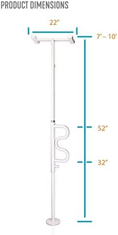 Tension Mounted Transfer Pole and Bathtub Bench — photo 3