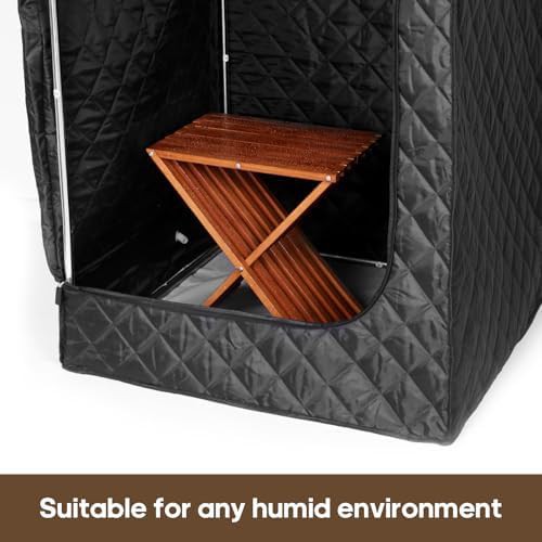 Folding bamboo stool for sauna and shower — photo 5