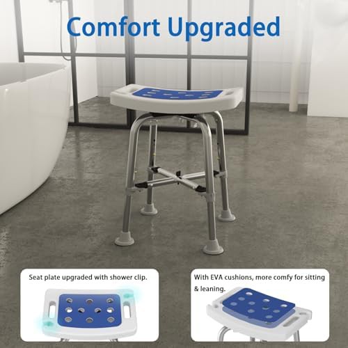 Bariatric shower chair with arms 500 lbs — photo 3