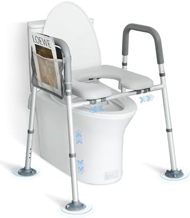Round shower chair and raised toilet bundle — photo 2