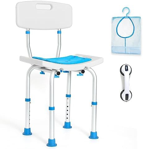 Adjustable aluminum shower chair and toilet seat — photo 3